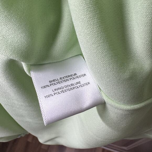 Badgley Mischka Jewel Sheath Cocktail Dress 6 Stretch Knee Length Sleeveless - Picture 8 of 9